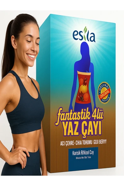 ESİLA Esila Fantastik Dörtlü Bitki Çayı 45 Süzen Poşet ürün görseli 1