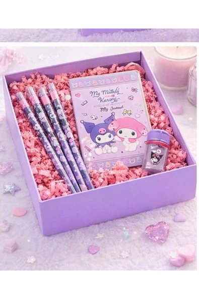 PTTAVM: kuromi Kırtasiye Hediye Seti Kız Çocuk & Kawaii Severler