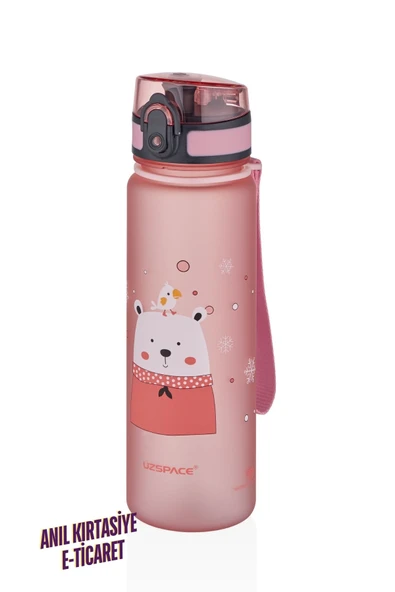 Uzspace Hayvan Figürlü Tritan 500 ML Matara-Suluk ürün görseli 1