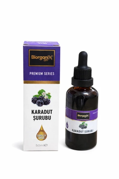 Biorganix Life Karadut Şurubu 50 ML ürün görseli 1