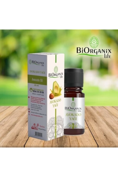 Berke Fidancılık Biorganix Life Organik Avakado Yağı 20 Ml Şişede ürün görseli 1