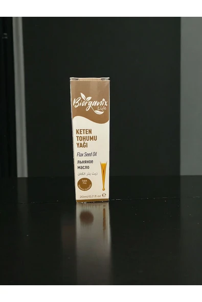 BİORGANİX Biorganix Life Keten Tohumu Yağı 20 ml ürün görseli 1