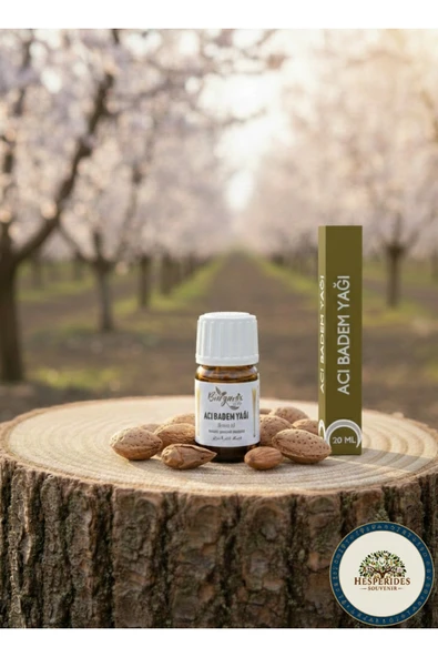 hesperides Biorganix Life Organik Acı Badem Yağı 20 Ml Şişede ürün görseli 1