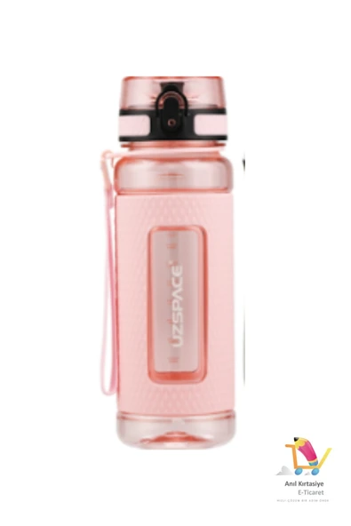 Uzspace 800ml -büyük Boy- Tritan Su Matarası Silikon Korumalı Kaydırmaz Gövde ürün görseli 1