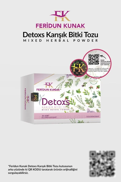 detoksaura Karışık Bitki Amaranth Detoxs Çayı 30 Adet ürün görseli 1