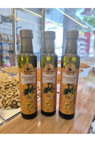 ALFTAMİN Bromelian Şurubu 250 ml (1 adet) ürün görseli 1