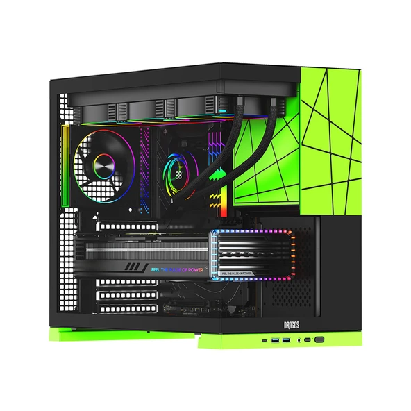 Dragos ModArt V.1 Ryzen 5 7500X3D 16GB DDR5 1TB NVMe 16GB RTX5060Ti Oyuncu Oem Paket ürün görseli 1