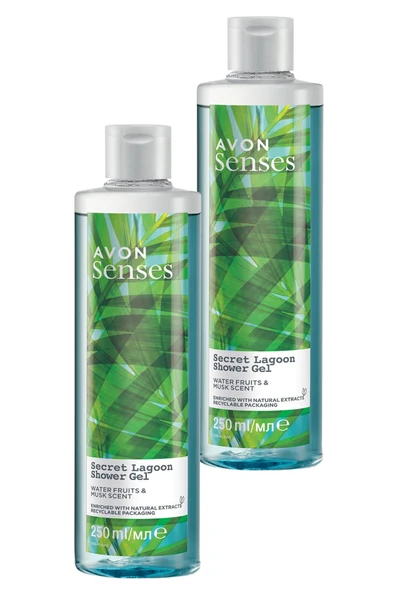 Senses Secret Lagoon Su Meyveleri Ve Misk Kokulu Duş Jeli 250 Ml. I?kili Set ürün görseli 1