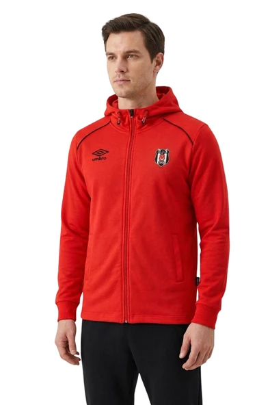 BEŞİTAŞ UMBRO LEBRON HOODİE KIRMIZI SWEAT ürün görseli 1