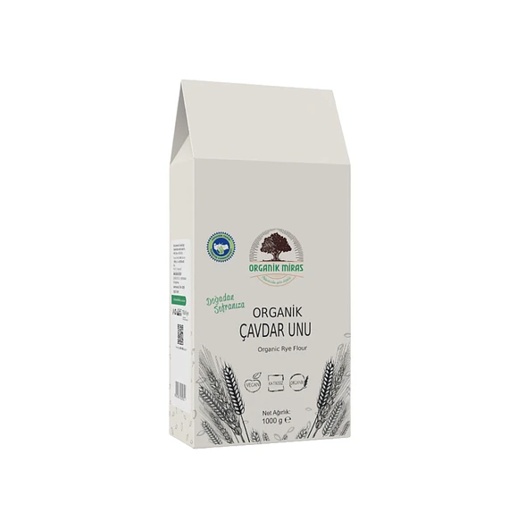 Organik Çavdar Unu 1kg ürün görseli 1