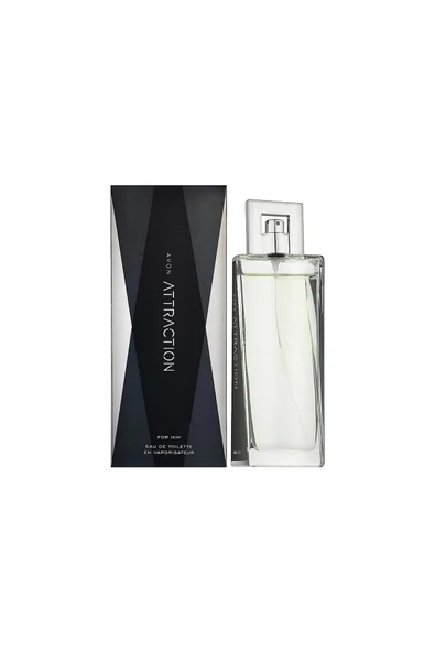 Avon Attraction EDT  75 Ml. Erkek Parfümü - Resim 3