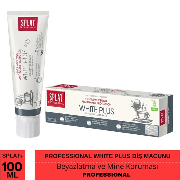Splat Professional White Plus Diş Macunu 100 Ml - Resim 2