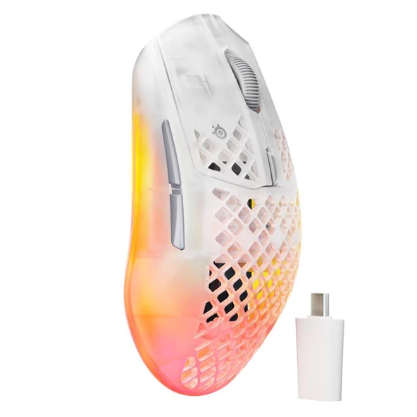 Steelseries Aerox 3 Wireless Gen 2 - Ghost 4K Kablosuz Gaming Mouse ürün görseli 1