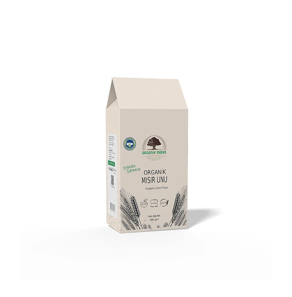 Organik Mısır Unu 500g ürün görseli 1