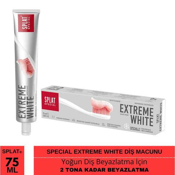 Splat Special Extreme White Diş Macunu 75 ml - Resim 2