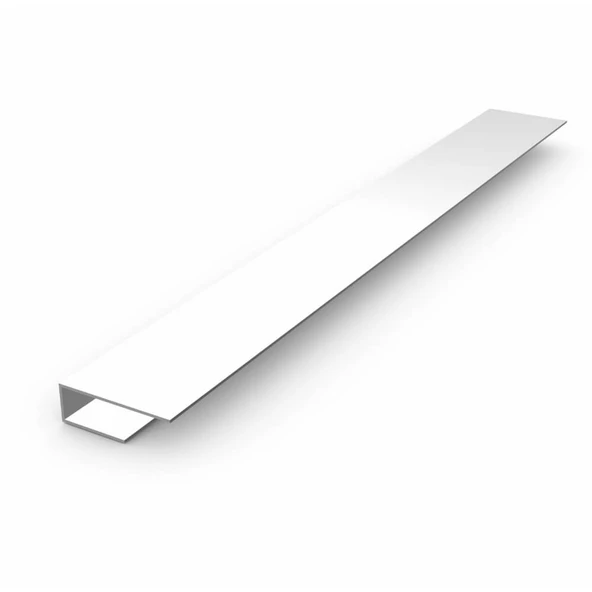 SerMimar SerMimar PVC Plastik Lambiri Aksesuarı Sarı U Başlangıç Profili 1,5m x 2 adet ürün görseli 1