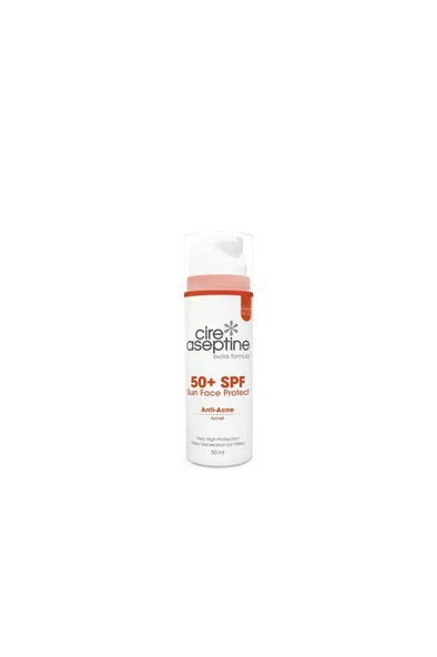 Cire Aseptine Günes Koruyucu Anti -Acne Yüz Kremi SPF 50+ Sun Face Protect 50 ml ürün görseli 1