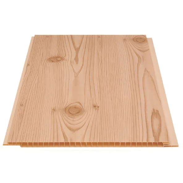 SerMimar Düz FINDIK Plastik Pvc Duvar - Tavan Lambiri / 30 Adet 20 Cm X 1,5 Metre - 9 Metrekare ürün görseli 1