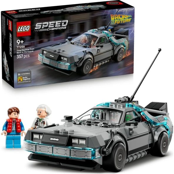 Lego 77256 Speed Champions Geleceğe Dönüş'ten Zaman Makinesi ürün görseli 1
