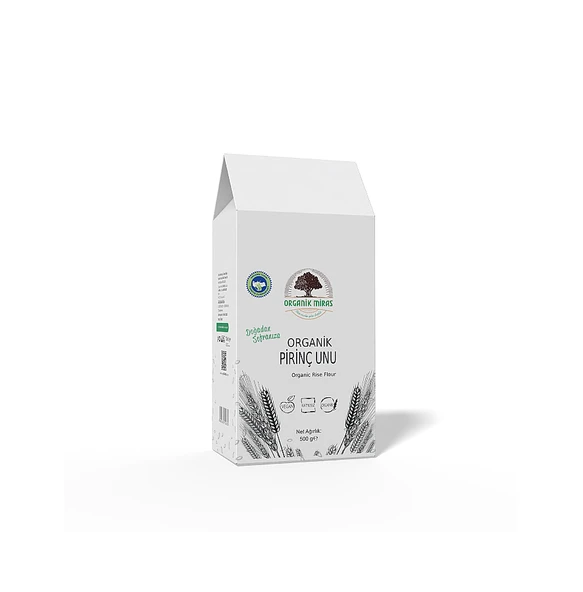 Organik Pirinç Unu 500g ürün görseli 1