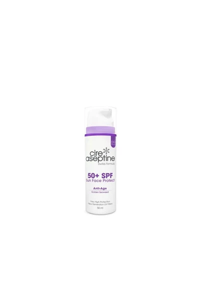 Cire Aseptine Günes Koruyucu Anti -Age Yüz Kremi SPF 50+ Sun Face Protect 50 ml ürün görseli 1