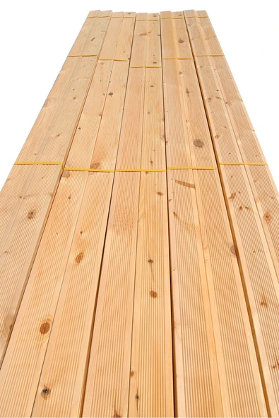 100 cm 2.Sınıf Ahşap Tırtıklı Deck ürün görseli 1