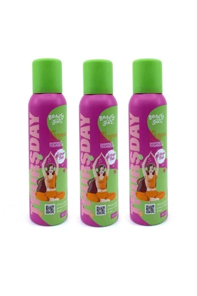 Inspired Thursday Deodorant 150 ml 3 adet ürün görseli 1
