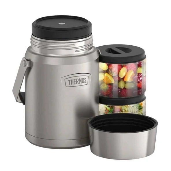 Thermos Icon IS303 1,4L Mega İki Katlı Yemek Termosu ürün görseli 1