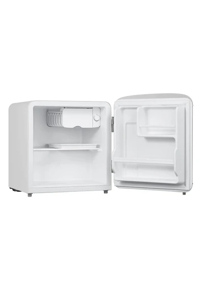 Dijitsu DB80RWH Retro Beyaz Mini Buzdolabı - Resim 7