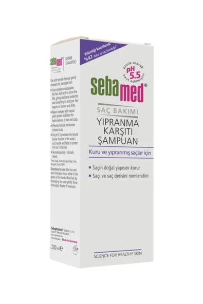 Sebamed Yıpranma Karşıtı Şampuan 200 ml - Resim 7