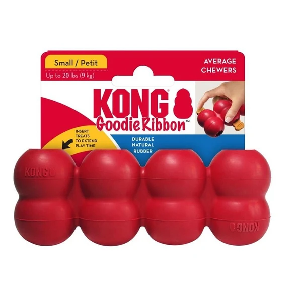 KONG Goodie Ribbon Köpek Oyuncağı Small 13 Cm ürün görseli 1