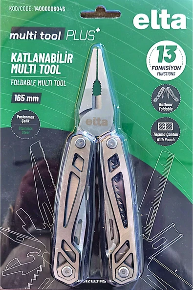 ELTA PLUS 165 MM MULTİ TOOL 13 FONKSİYONLU ürün görseli 1
