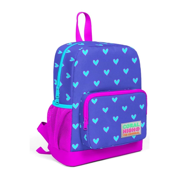 Coral High Kids Klap Desenli Iki Bölmeli Okul Çantası 23606 ürün görseli 1