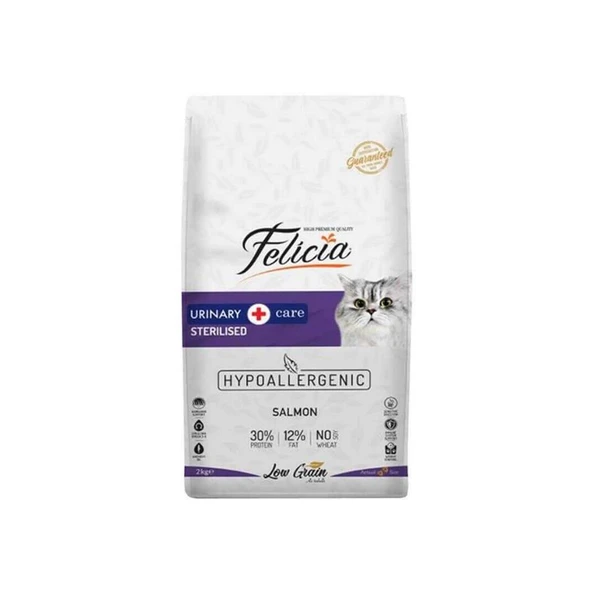 Felicia Light Somonlu Düşük Tahıllı Kısırlaştırılmış Kedi Maması 2 kg ürün görseli 1