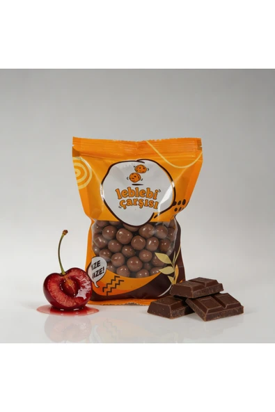 Sütlü Çikolatalı Vişne Küpü - 500 Gr ürün görseli 1