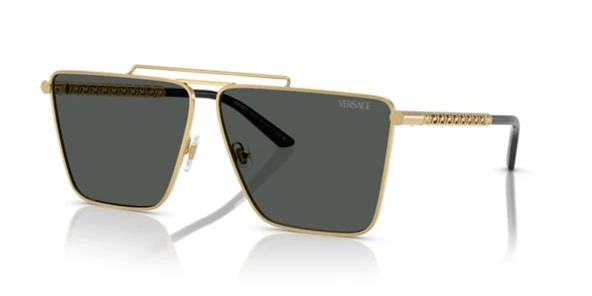 Versace VE2266 100287 64 Kadın Güneş Gözlüğü Altın 64 ürün görseli 1