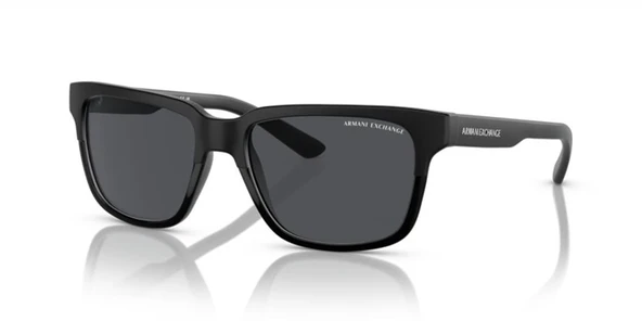 Armani Exchange AX4026S 812287 56 Unisex Güneş Gözlüğü Mat Siyah 56 ürün görseli 1