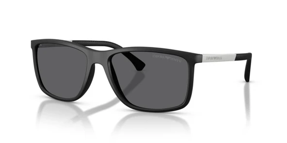 Emporio Armani EA4058 506381 58 Unisex Güneş Gözlüğü Mat Siyah 58 ürün görseli 1
