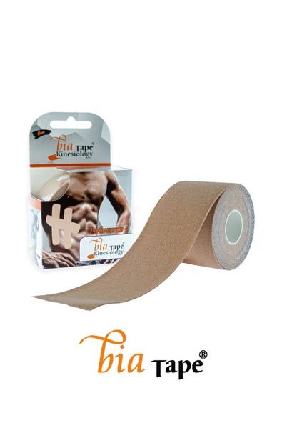 BİATAPE Bia Tape Kinesio Kinesiology 5cmx5m Ten Rengi Ağrı Sporcu Bandı ürün görseli 1