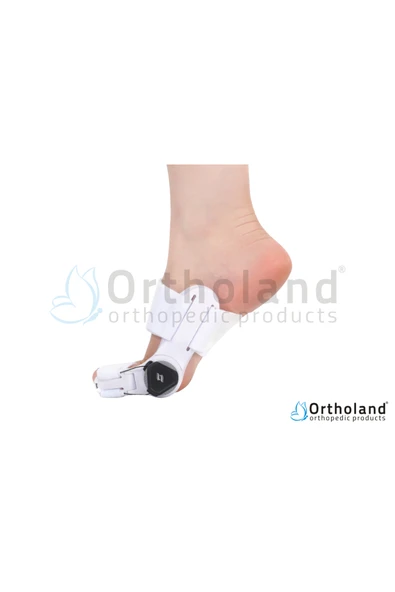 ORTHOLAND Ayarlı Baş Parmak Kemik Düzeltici Baş Parmak Eğriliği Düzeltme Hallux Valgus Ayarlanabilir Ortez ürün görseli 1