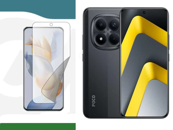 Poco M8 Pro ile Uyumlu Mat Hidrojel Nano Film Ekran Koruyucu(Tempered Cam Değildir!) ürün görseli 1