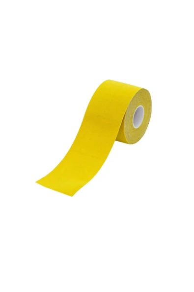 FK ENDEOWER Sarı Renk Premium Band Kinesio Band Sporcu Bandı 5cmx5m ürün görseli 1