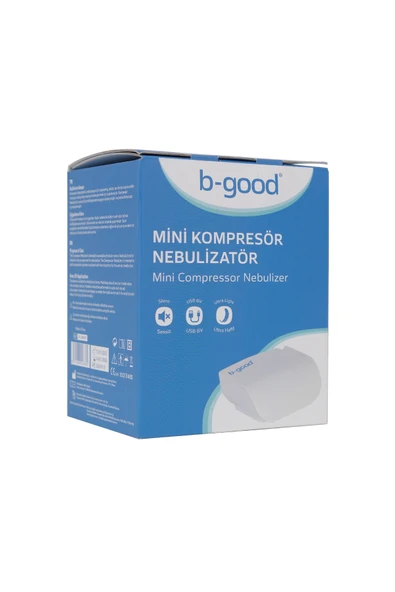 B-GOOD Nebulizator Kompresörlü Mini ürün görseli 1