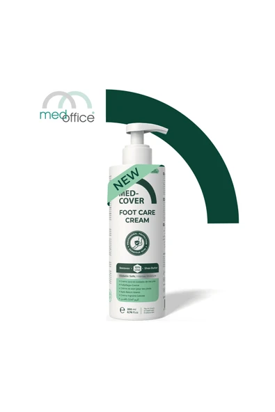 MED-COVER Ayak Bakım Kremi – Hassas Ciltlere Özel (%10 Üre, Shea Butter, Beeswax) ürün görseli 1