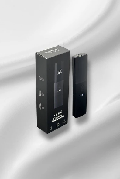 RENZ Temassız Ateş Ölçer Black Series - Resim 2