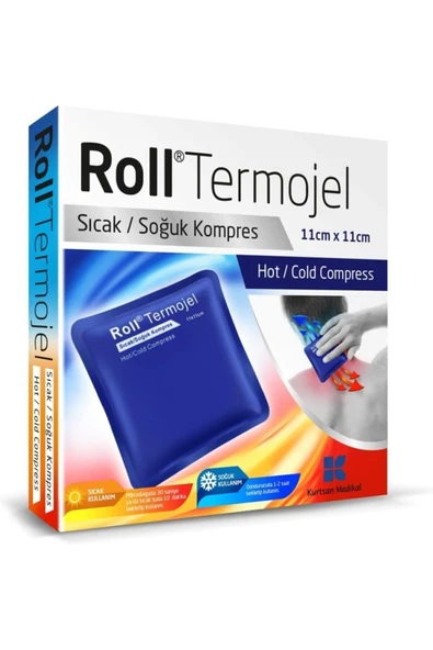 ROLL Termojel Sıcak & Soğuk Kompres 11cm X 11cm - 2 Paket ürün görseli 1