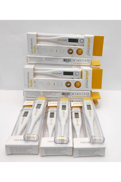 PLUSMED Pm 101 Dijital Koltuk Altı Beden Derecesi (thermometer) 10 Adet (kutuda 10 Adet) ürün görseli 1