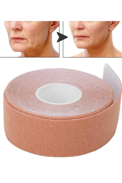DALİAN HOME Yüz Gerdirme Yüz Yogası Yüz Bölgesi ITherapy Kırışıklık Oluşumunu Engelleme Bant 3*5 ürün görseli 1