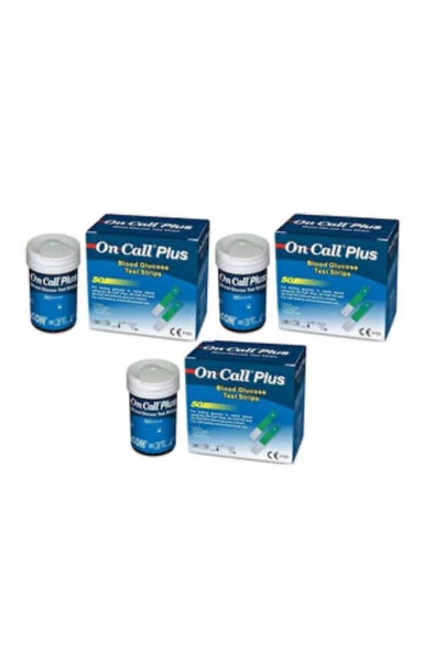 ON CALL On-call Plus Kan Ölçüm Test Strip 50'li 3 Kutu ürün görseli 1