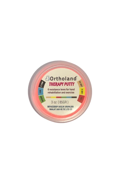 ORTHOLAND THERAPY PUTTY DİRENÇLİ EL EGZERSİZ HAMURU 3 OZ-85 GR ürün görseli 1